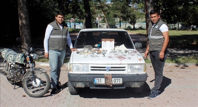 Şahin avcılarına 36 bin 983 lira ceza