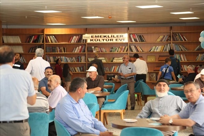 EMEKLİLER KÜLTÜREVİ AÇILDI...