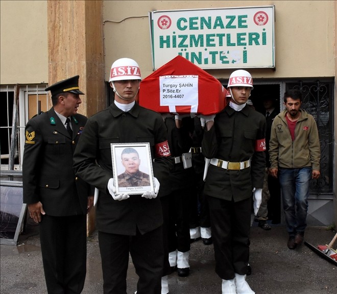 Kızılırmak´ta boğulan Sözleşmeli Er´in cenazesi Yozgat´a gönderildi