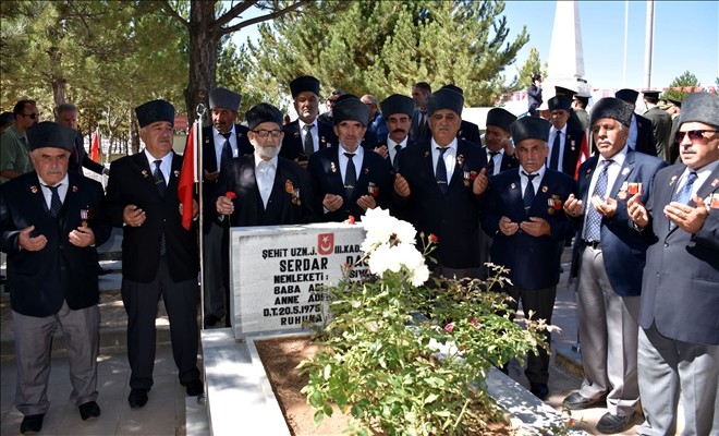 Gaziler Günü´nde şehitler unutulmadı