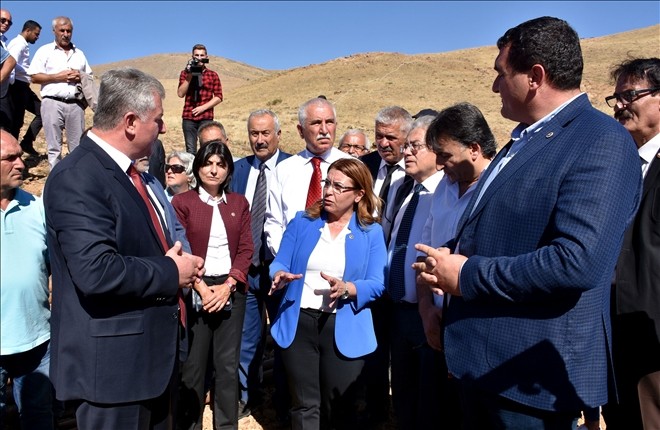 CHP´li heyetten altın arama çalışmalarına tepki