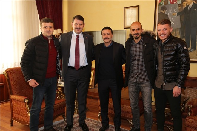 Yiğidolar´dan Ayhan´a ziyaret