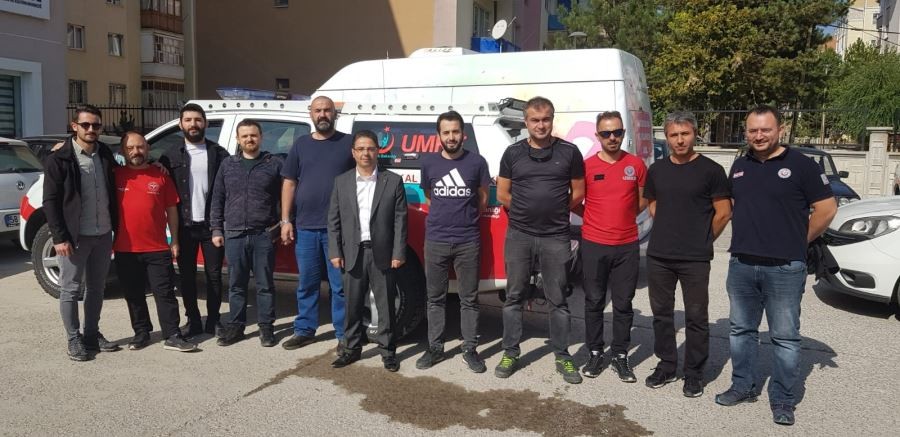 Sivas’tan sınıra sağlıkçı çıkarması