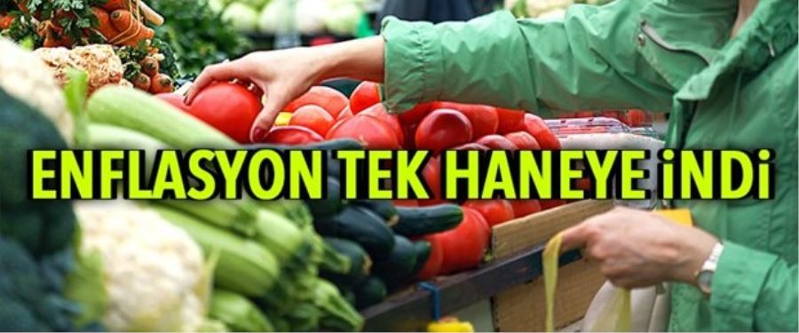 Enflasyon eylülde tek haneye düştü