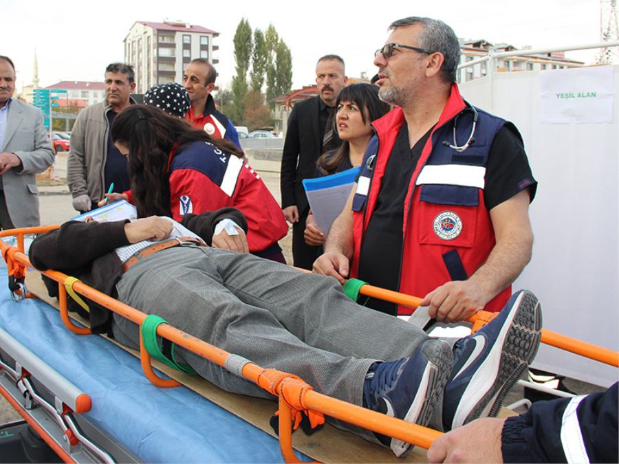 Numune’de yangın tatbikatı