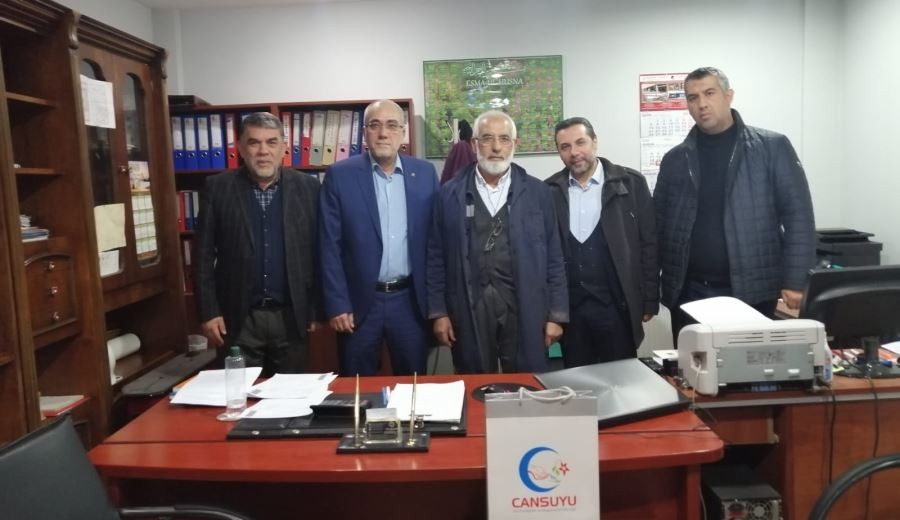 Cansuyu Yönetimi Sivas’ta bir dizi ziyarette bulundu.