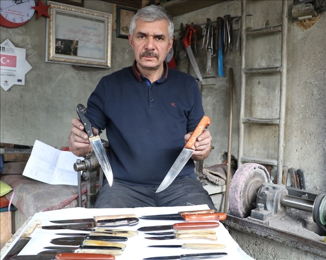 Ünü ülke sınırlarını aşan Sivas bıçağı tescillendi