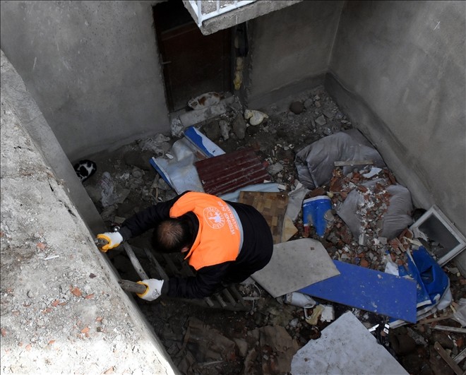 Kedilerin imdadına belediye ekipleri koştu