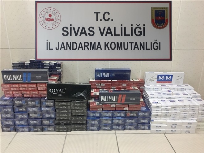 Sivas´ta kaçakçılık operasyonları