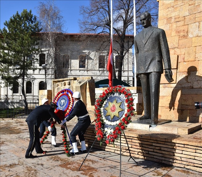 Sivas´ta, Türk Polis Teşkilatı´nın kuruluş yıl dönümü kutlandı