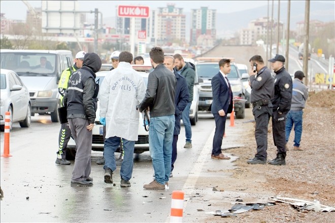 Kazaya kızdı, ateş açtı 