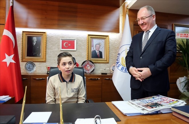 Minik Başkan; ?Millet Bahçesi? inşaatına hız verin