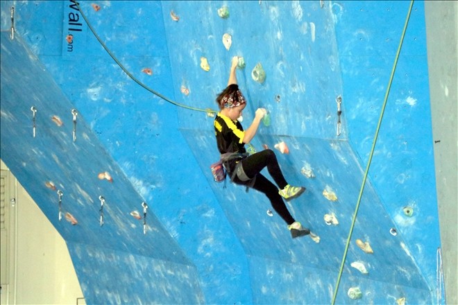 Spor Tırmanış Şampiyonası gerçekleştirildi 