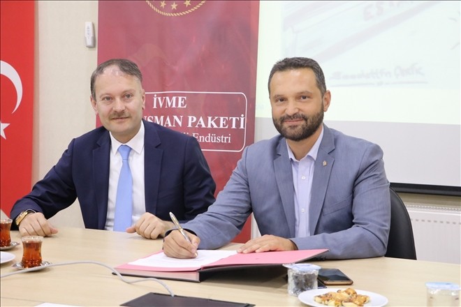 İVME´de ilk imza ESTAŞ´ta atıldı