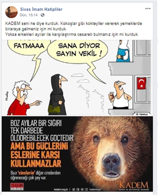 ?KADEM derhal kapatılsın?