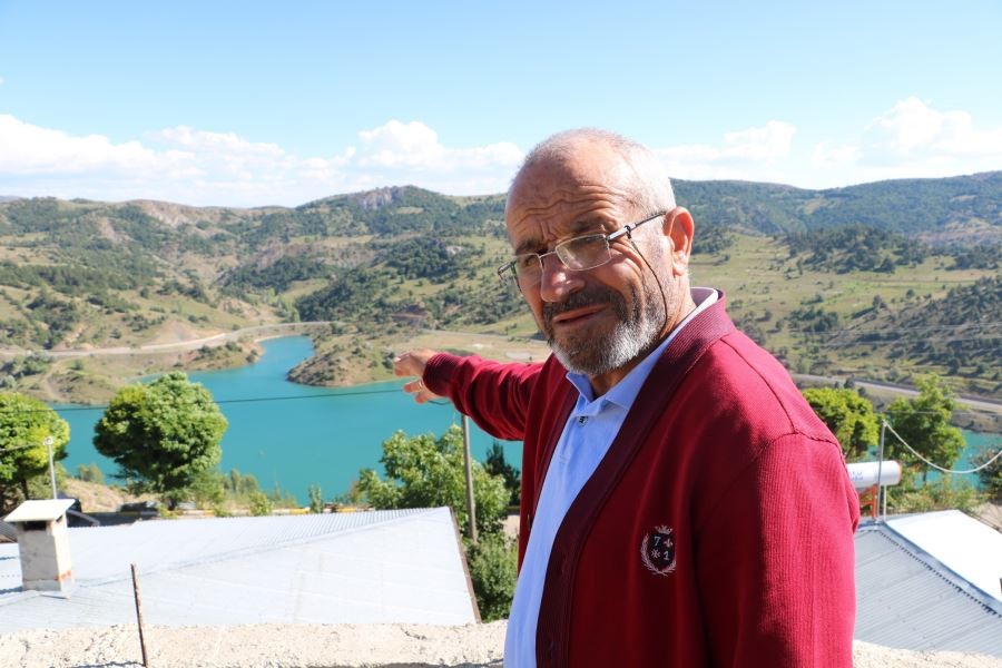 Barajın doluluk oranını minareye bakıp öğreniyorlar