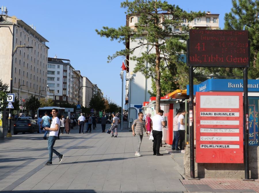  Sivas’ta kavurucu sıcaklar 