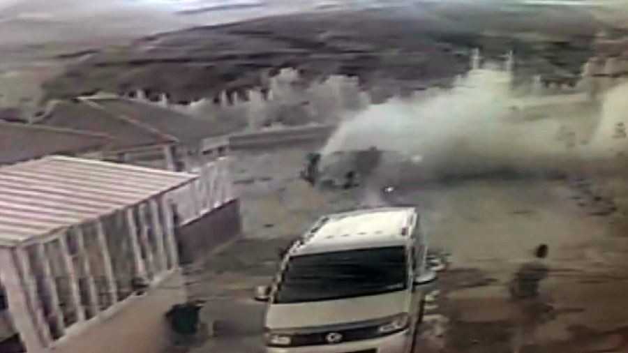 Araç defalarca takla attı, burunları bile kanamadı 