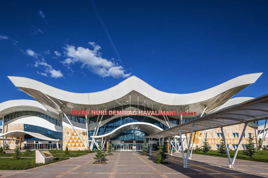 Sivas’ta hava yolu ulaşımına ilgi azaldı 