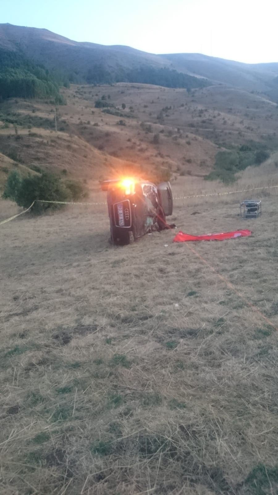 Zara’da trafik kazası: 1 ölü, 3 yaralı 