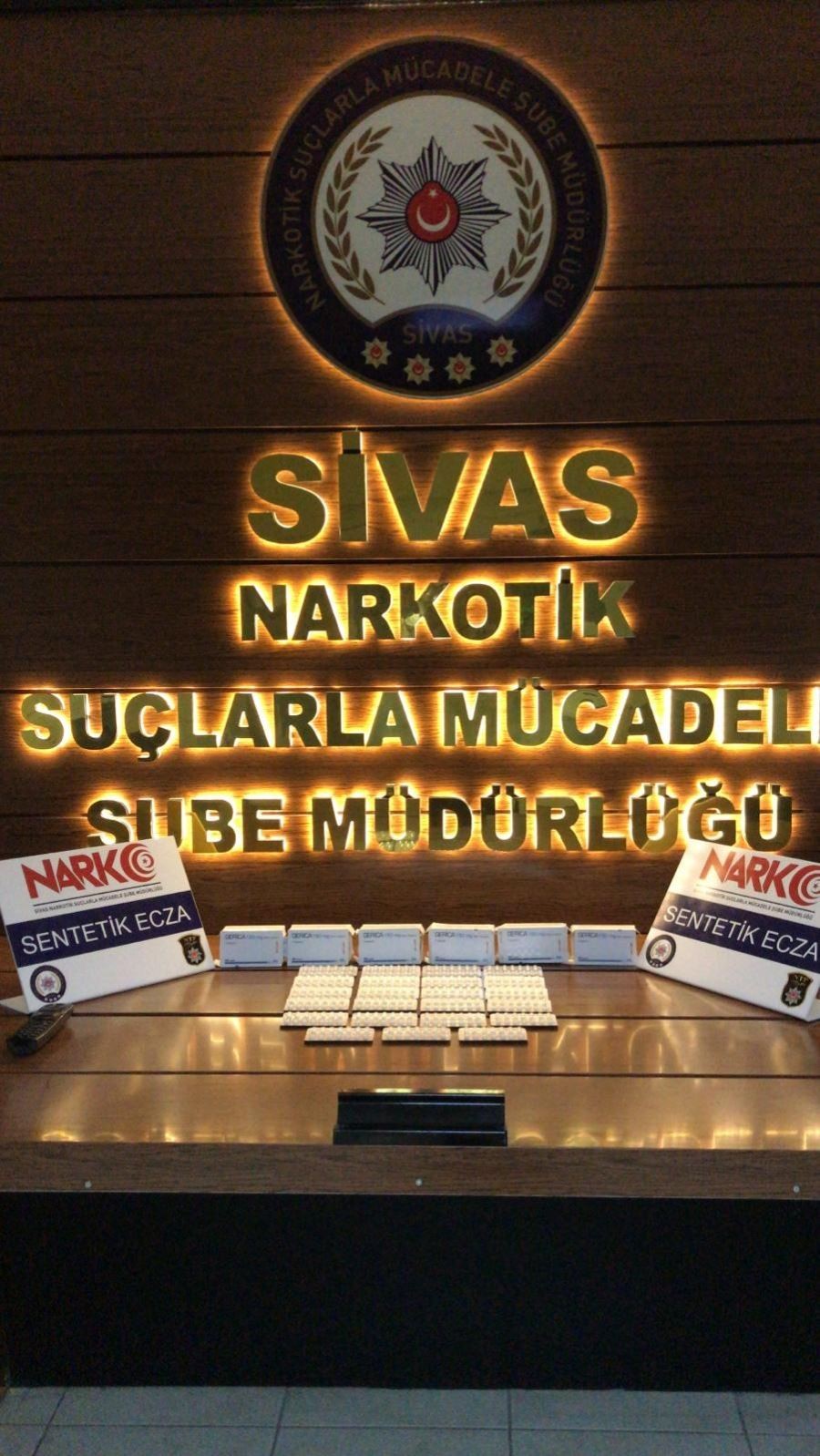 Sivas’ta uyuşturucuyla mücadele 