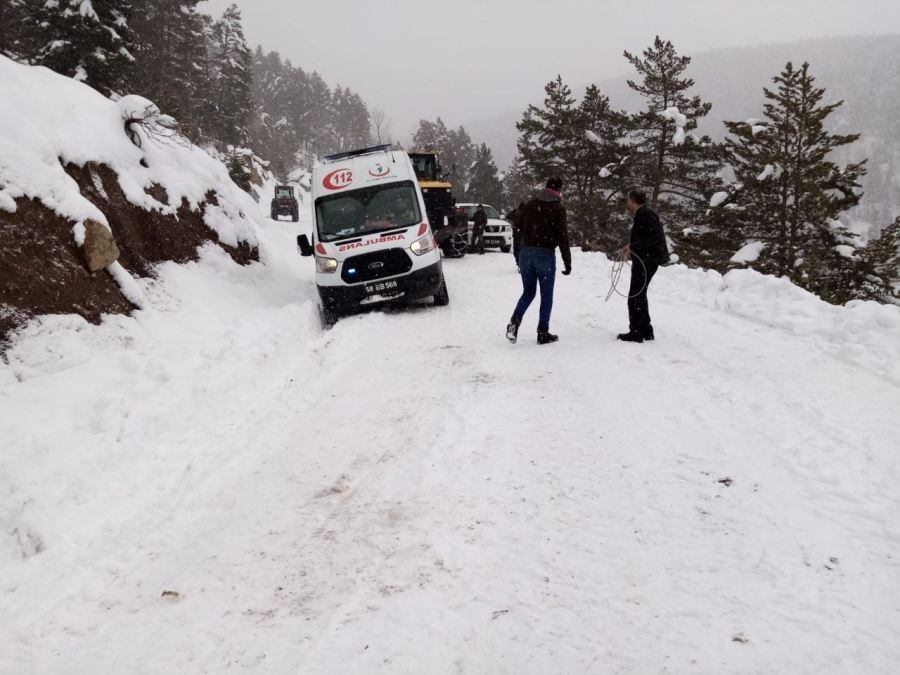 Kurtarmaya giderken kurtarıldı