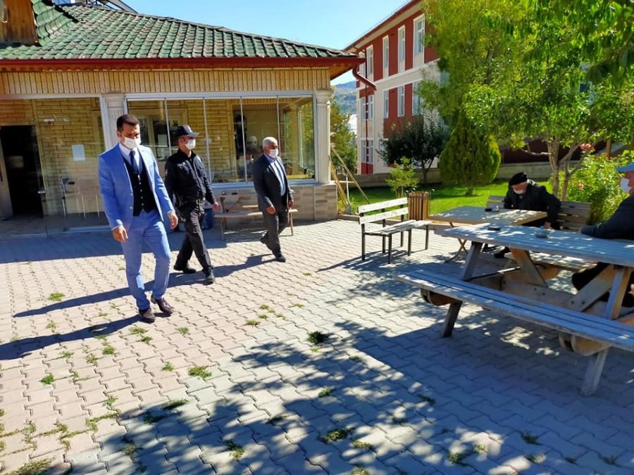 Doğanşar’da korona denetimi yapıldı