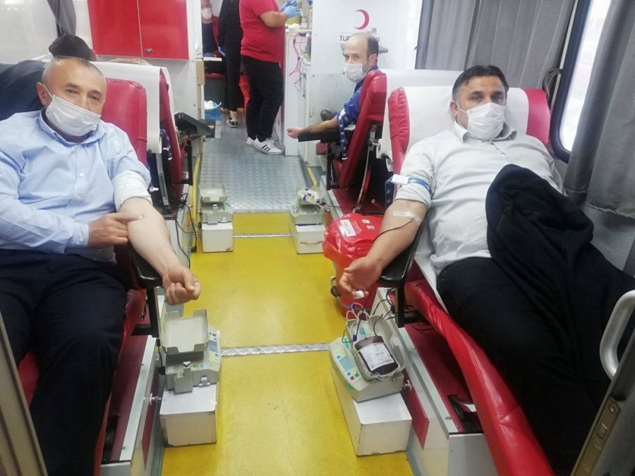 Akıncılar’da 58 ünite kan toplandı