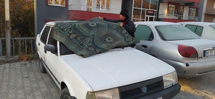 Soğuğa karşı kilimli çözüm