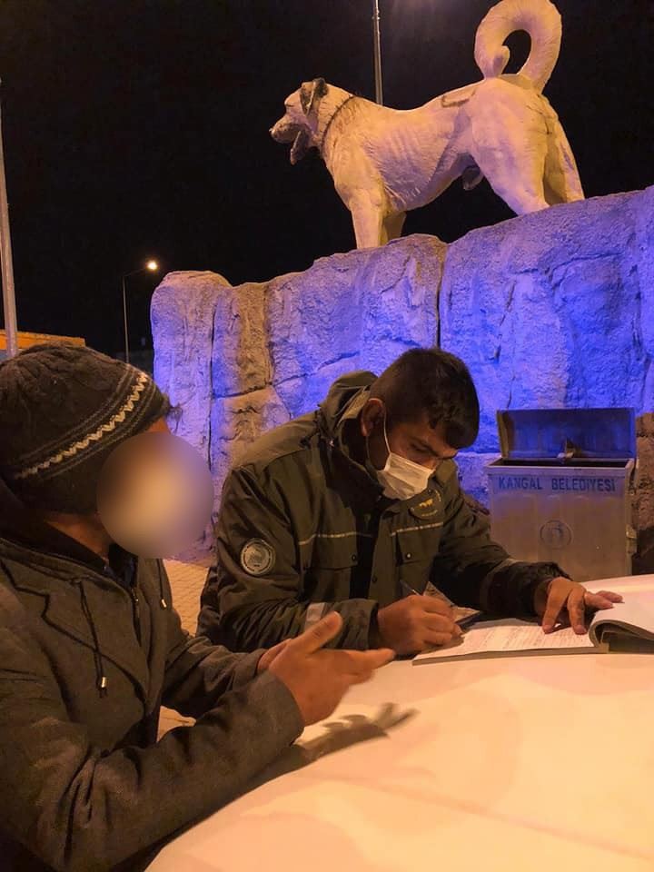  Gece avlanırken ekiplere avlandılar