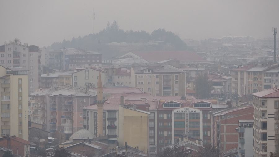 Sivas’ta hissedilen sıcaklık eksi 7 dereceyi gördü