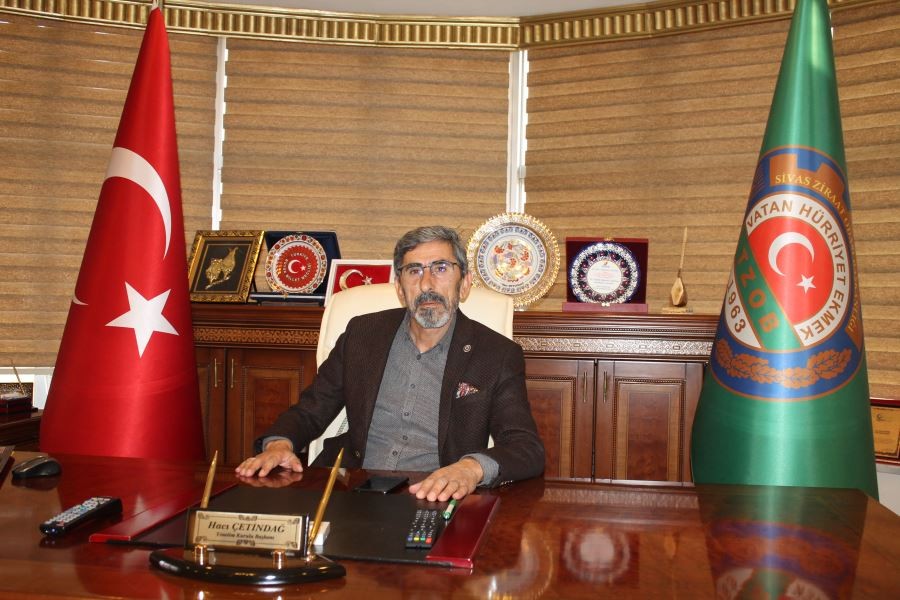 Çetindağ: Kuraklık Sivas’ı da etkiledi