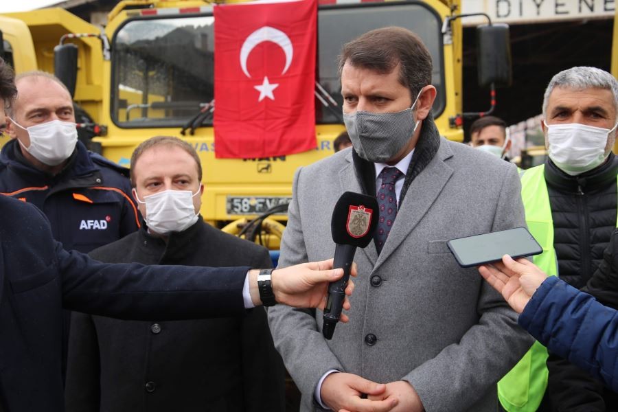  Vali Ayhan: “Kışı yük olarak değil, nimet olarak görüyoruz”
