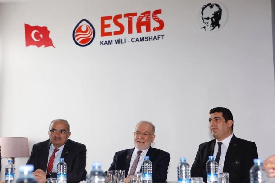 Karamollaoğlu’ndan ESTAŞ’a ziyaret