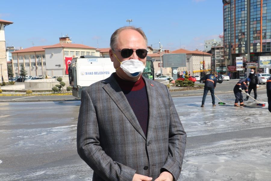 Başkan Bilgin: “Evde kalarak hayatları kurtaracağız” 
