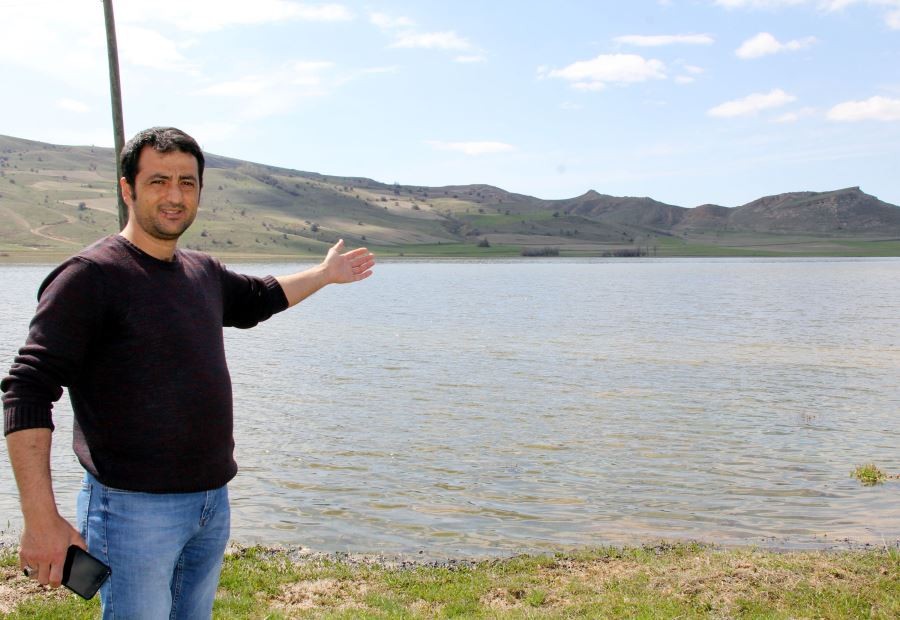   Köyün adını aldığı kayıp göl geri döndü