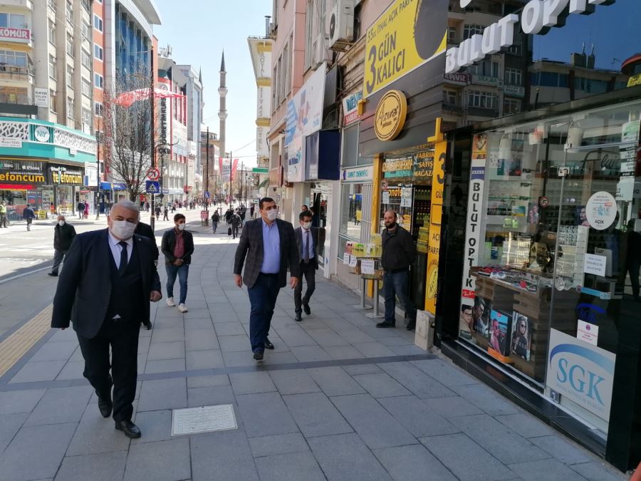   CHP esnafın sorunlarını dinledi