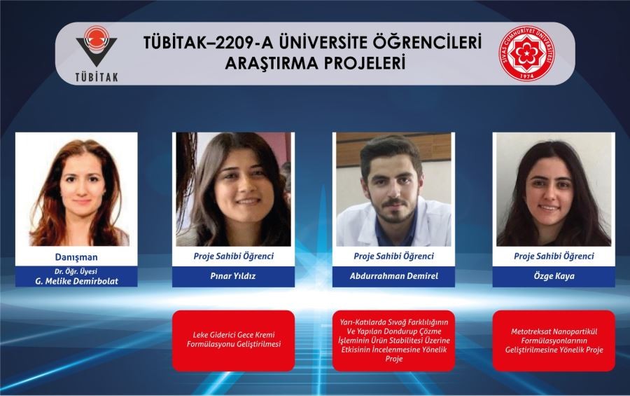 Üniversite’nin Projelerine  TÜBİTAK’tan  Destek