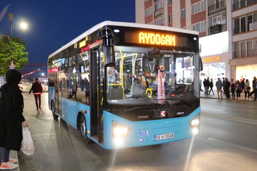 SİVAS BELEDİYESİ’NDEN HALK OTOBÜSÇÜLERİNE DESTEK...
