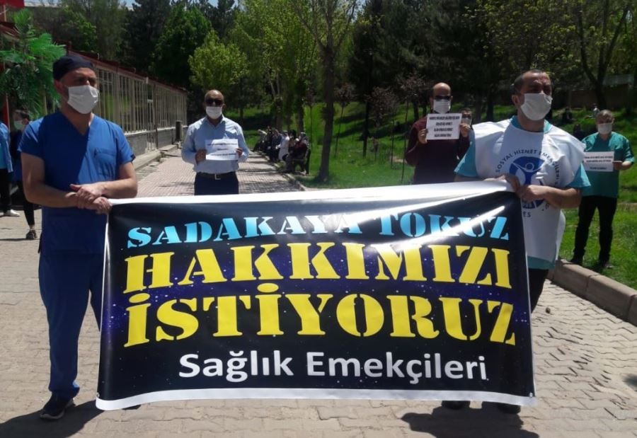 “Sadaka değil, haklarımızı istiyoruz”