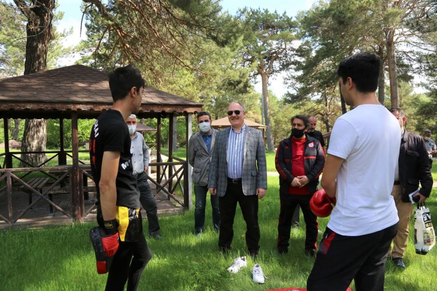 BAŞKAN BİLGİN MESİRE ALANLARINI İNCELEDİ. (Videolu Haber)