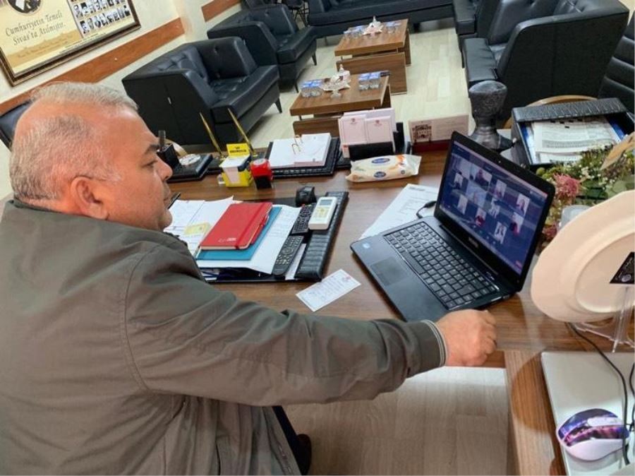CHP’de çalışmalar “online” masaya yatırıldı 