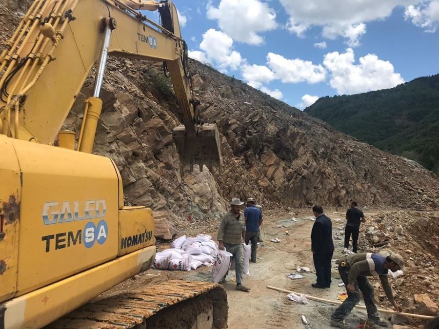 Partal, çalışmaları  yerinde inceledi