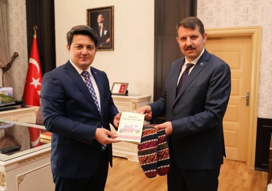 Kaymakam Sayın, Vali Ayhan’a brifing verdi