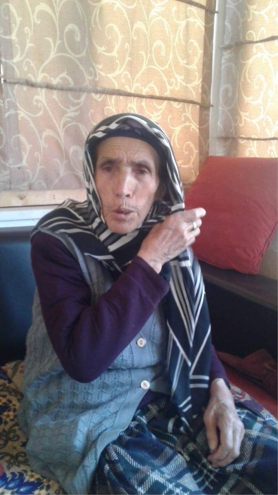Yaşlı kadın buğday tarlasında bulundu