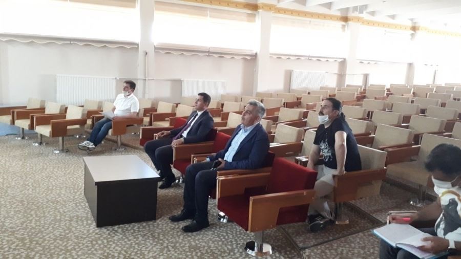 Çalışmalar masaya yatırıldı