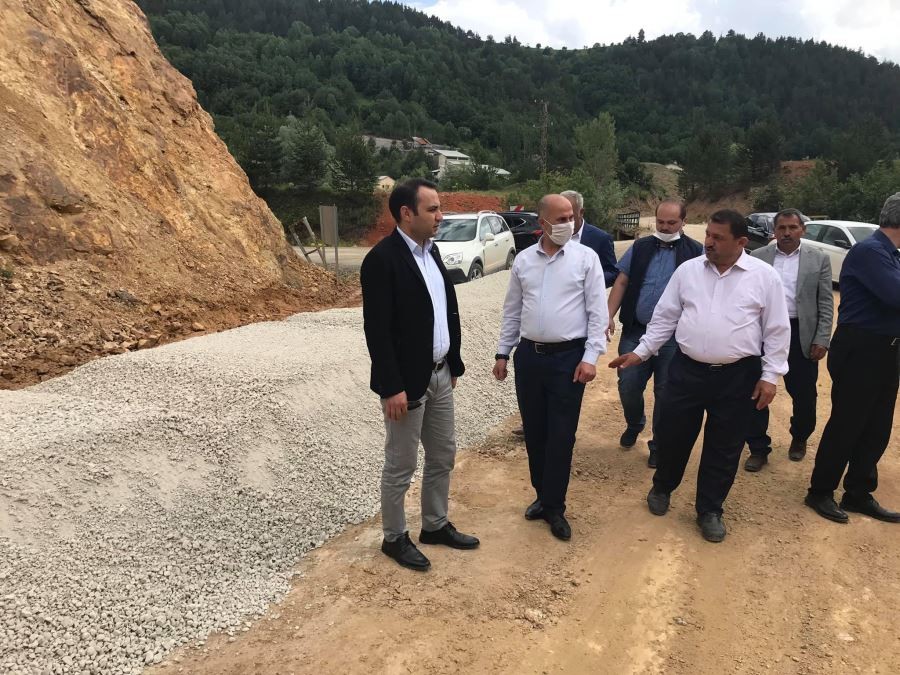 Taş ocağında üretim başladı