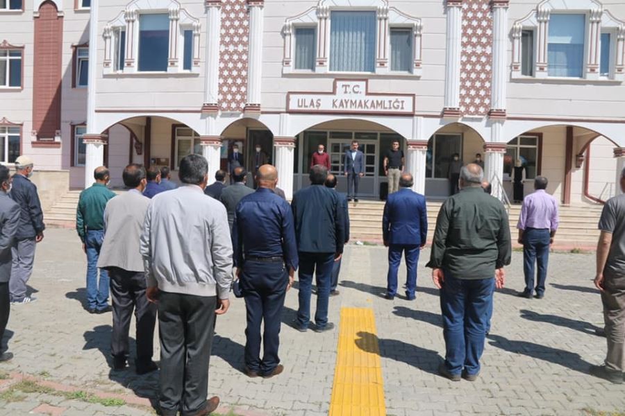 Sosyal mesafeye dikkat edildi