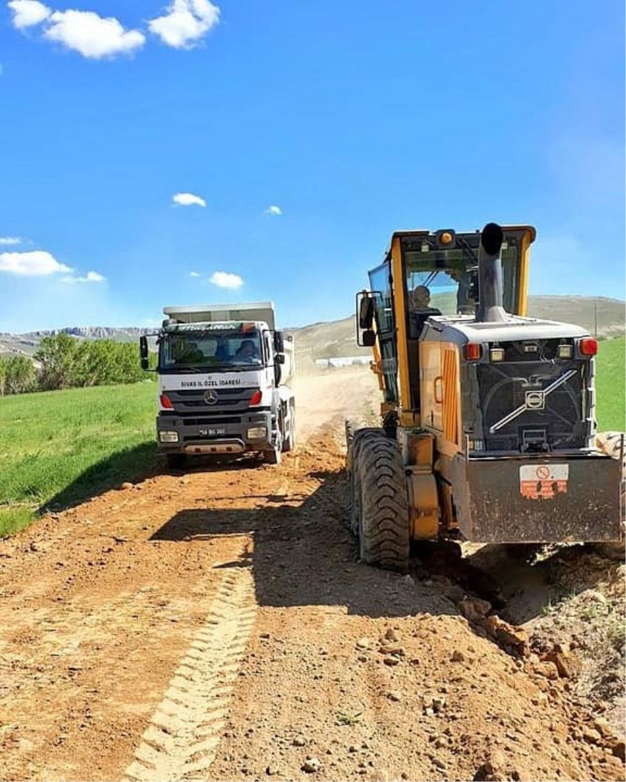 Güllübucak Köyü’nde  çalışmalar başladı