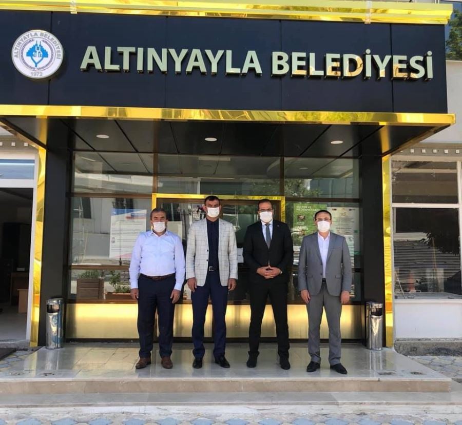 Başsavcı Uğurlu’dan  Altınyayla’ya ziyaret